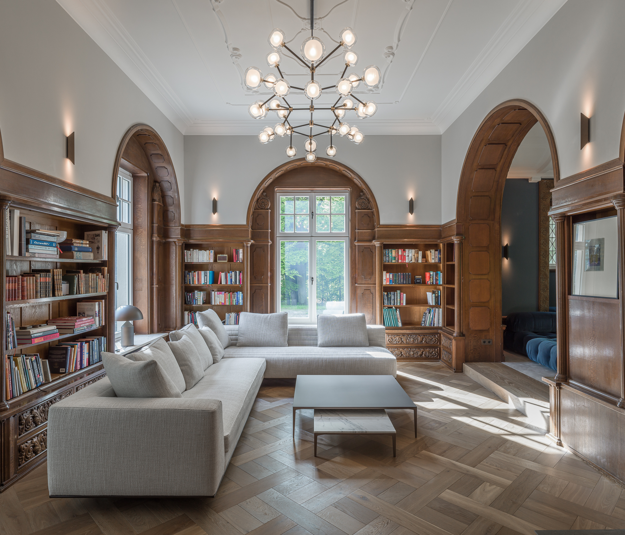 Detail: Fassade und Anschlusszone